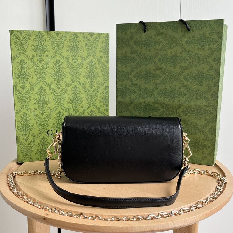 Gucci Horsebit 1955 Black shoulder — AAA Quality Replica