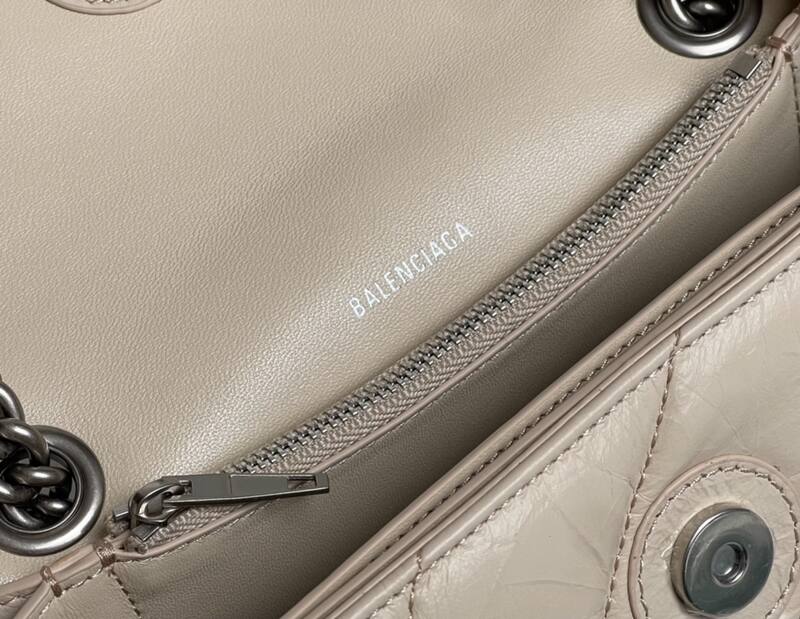 Balenciaga Hourglass Beige 23x14x10cm shoulder bag — 1:1 Replica