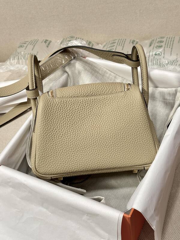 Hermes Lindy Beige mini shoulder — 1:1 Replica