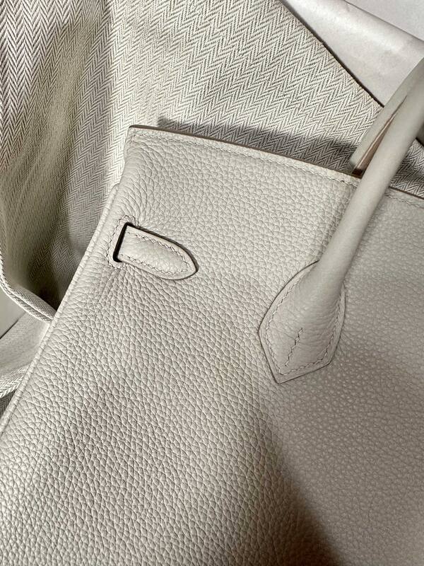 Hermes Birkin 25 Gris Perle 25 handbag — Premium Replica