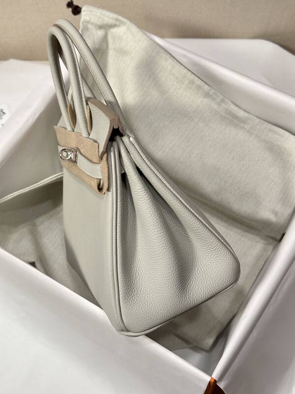 Hermes Birkin 25 Gris Perle 25 handbag — Premium Replica