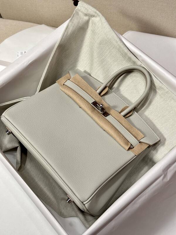 Hermes Birkin 25 Gris Perle 25 handbag — Premium Replica