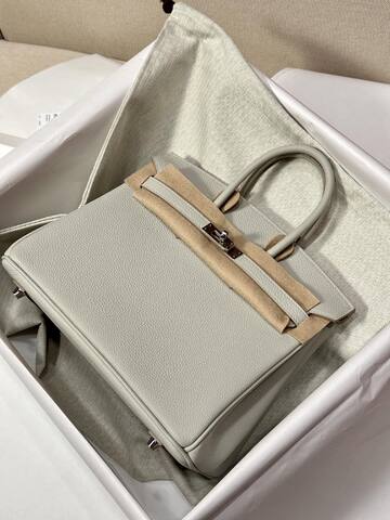 Hermes Birkin 25 Gris Perle 25 handbag Premium Replica