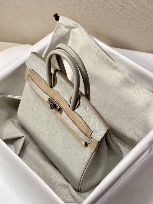 Hermes Birkin 25 Gris Perle 25 handbag — Premium Replica