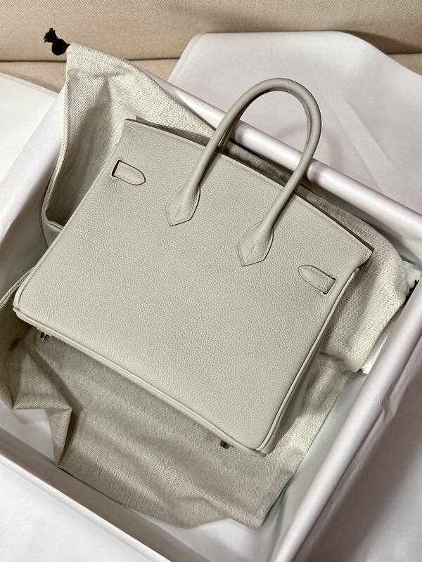 Hermes Birkin 25 Gris Perle 25 handbag — Premium Replica