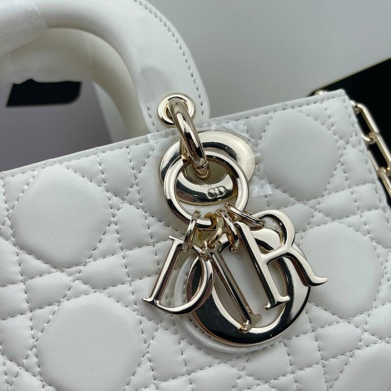 Dior Lady D-Joy White shoulder — Top Quality Replica