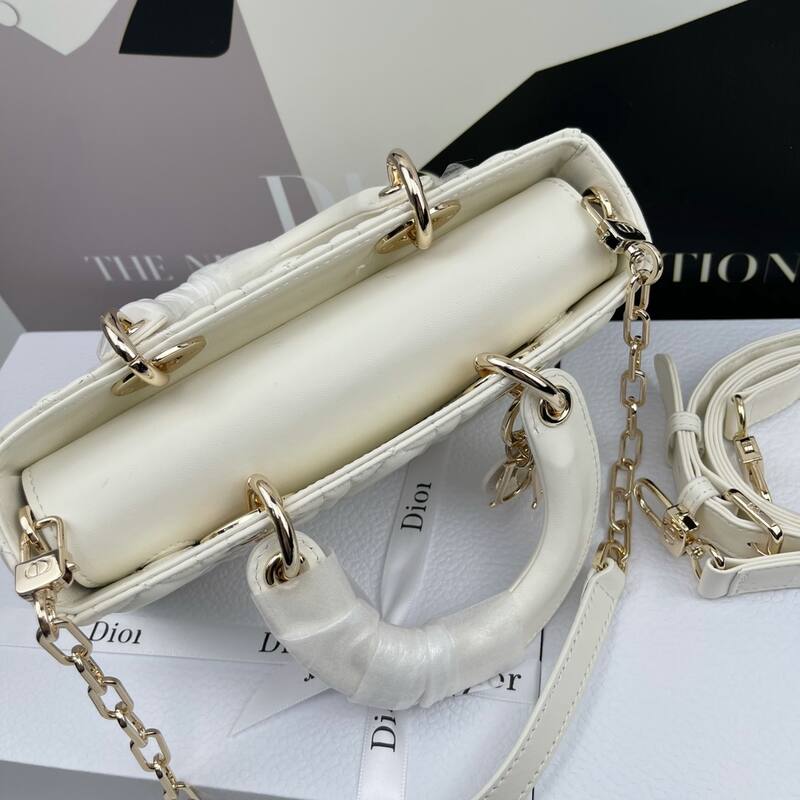 Dior Lady D-Joy White shoulder — Top Quality Replica