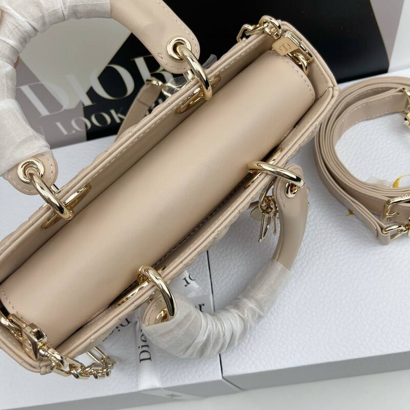 Dior Lady D-Joy Pink Beige shoulder — AAA Quality Replica