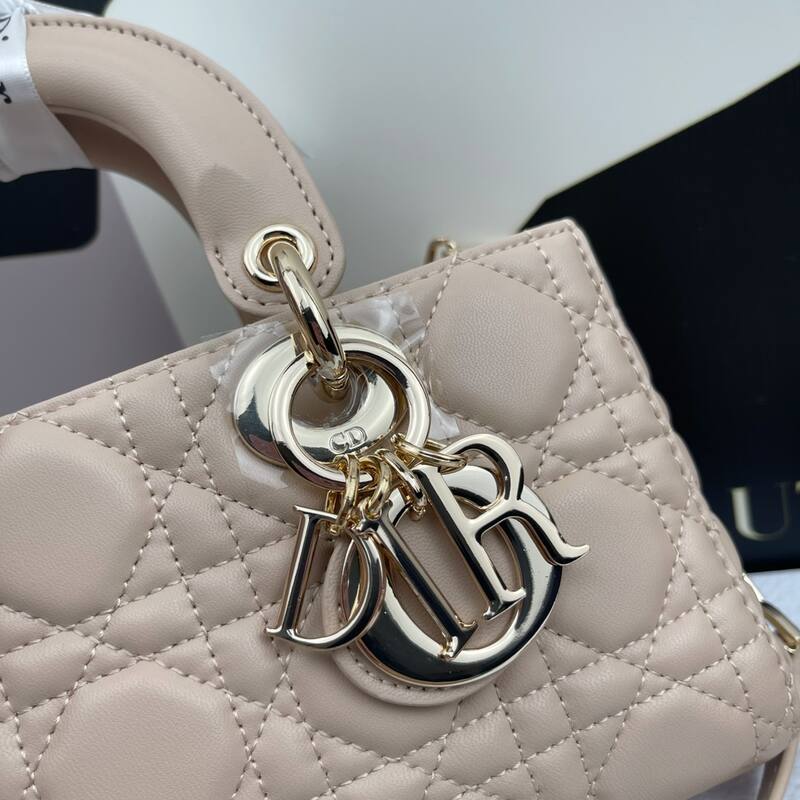 Dior Lady D-Joy Pink Beige shoulder — AAA Quality Replica