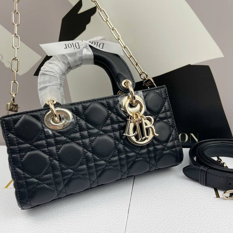 Dior Lady D-Joy Black shoulder — Top Quality Replica