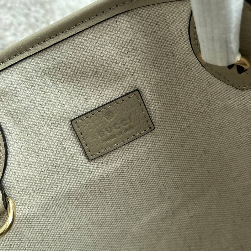 Gucci Beige GG canvas tote — Top Quality Replica