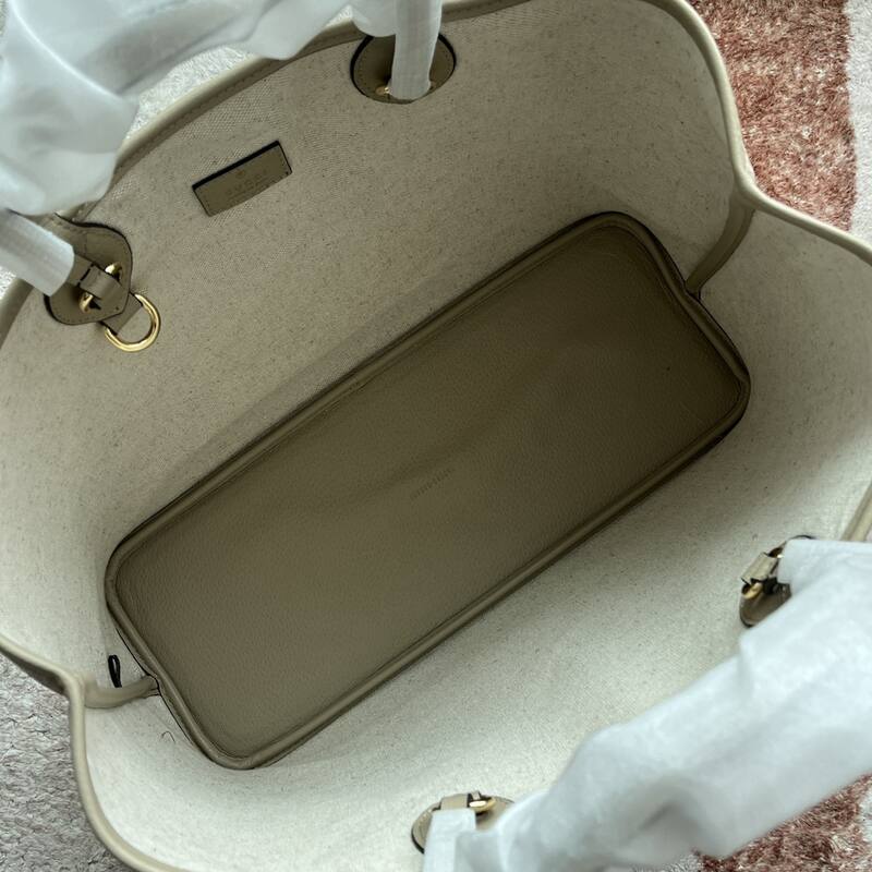 Gucci Beige GG canvas tote — Top Quality Replica