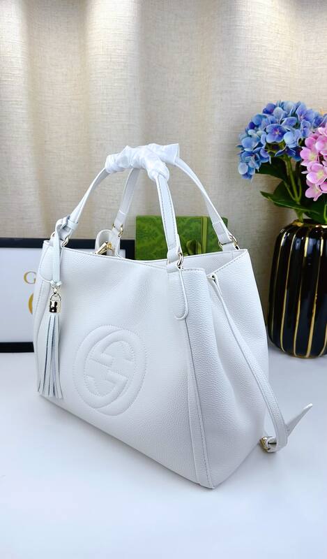 Gucci Soho White 35x29x16cm shoulder — AAA Quality Replica