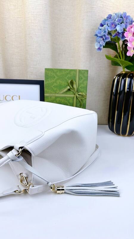 Gucci Soho White 35x29x16cm shoulder — AAA Quality Replica