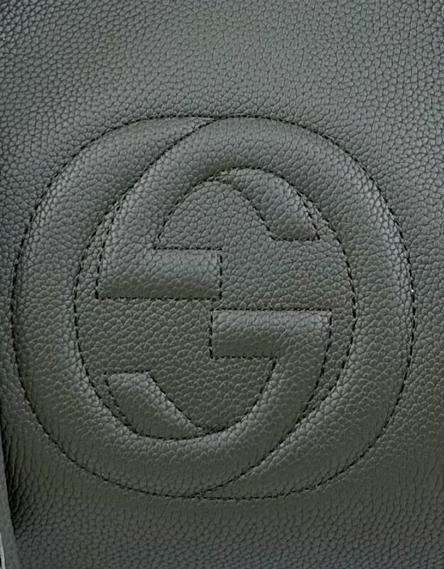 Gucci Soho Olive Green 35x29x16cm tote — Premium Replica