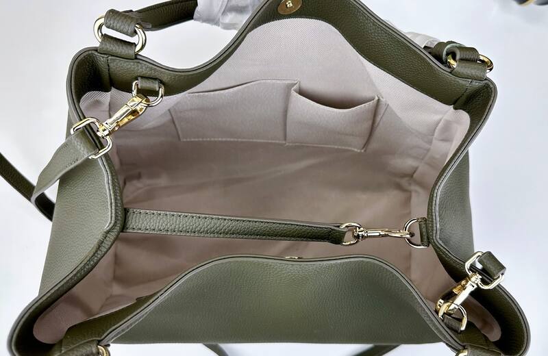 Gucci Soho Olive Green 35x29x16cm tote — Premium Replica