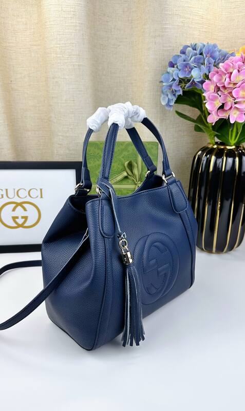Gucci Soho Blue 30x26x14cm shoulder — Premium Replica