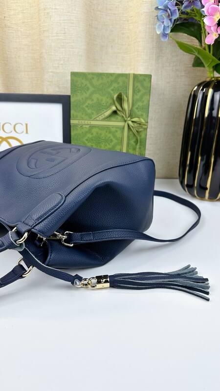 Gucci Soho Blue 30x26x14cm shoulder — Premium Replica