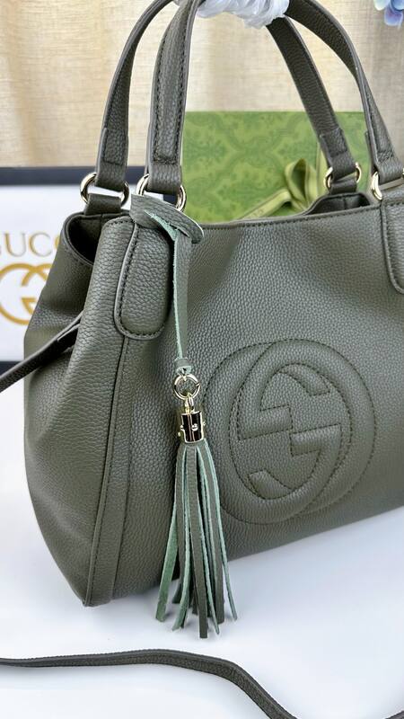 Gucci Soho 336751 Olive Green 30x26x14cm shoulder — AAA Quality Replica