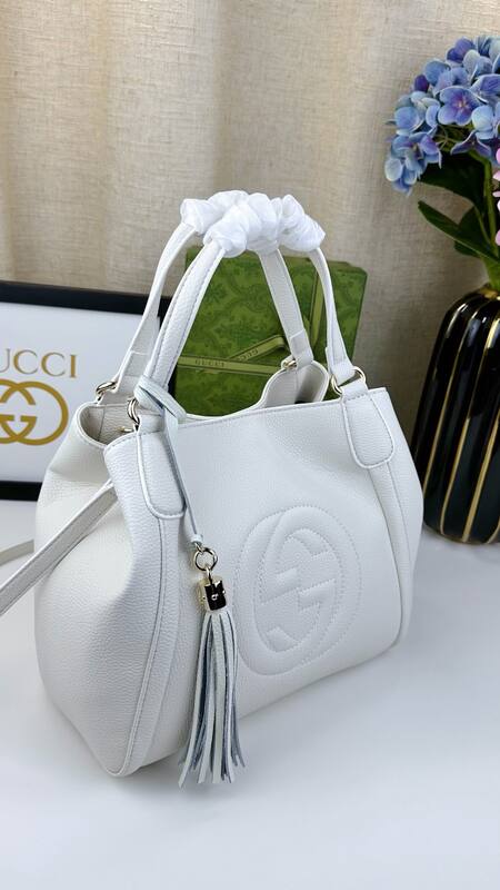 Gucci Soho 336751 White 30x26x14cm shoulder — AAA Quality Replica