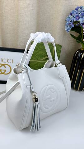 Gucci Soho 336751 White 30x26x14cm shoulder AAA Quality Replica
