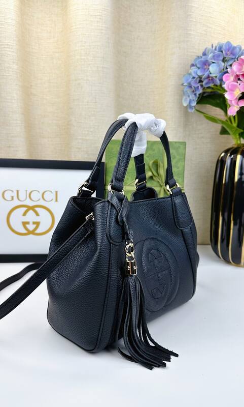 Gucci Soho Black 23x11x20 shoulder — Premium Replica