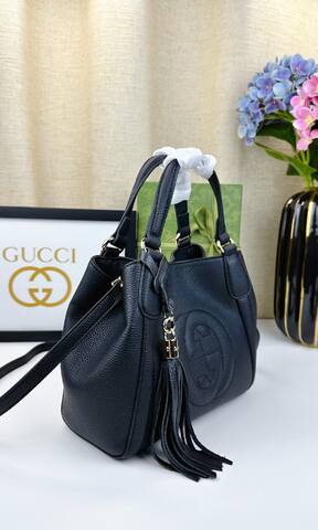 Gucci Soho Black 23x11x20 5cm shoulder Premium Replica