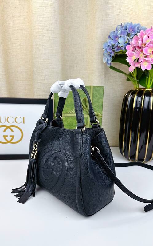 Gucci Soho Black 23x11x20 shoulder — Premium Replica
