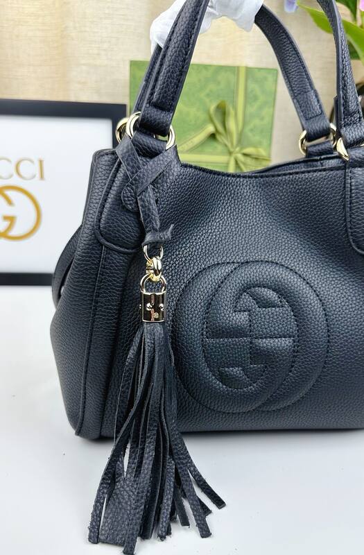 Gucci Soho Black 23x11x20 shoulder — Premium Replica