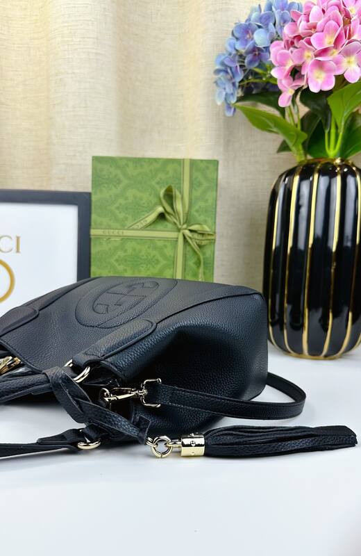 Gucci Soho Black 23x11x20 shoulder — Premium Replica