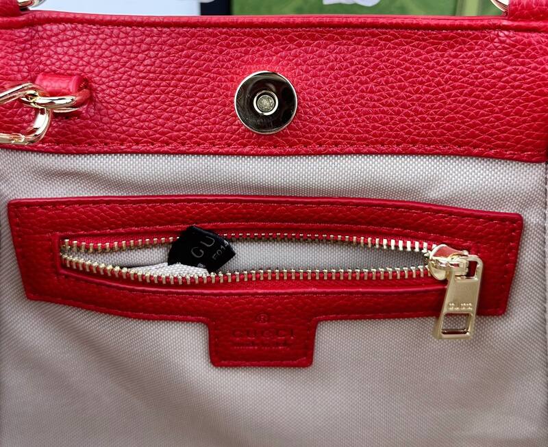 Gucci Soho Red 23x11x20 shoulder — 1:1 Replica