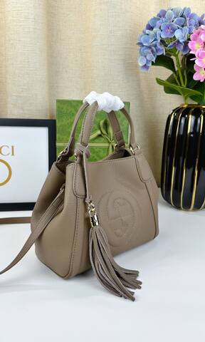 Gucci Soho Taupe 23x11x20 5cm crossbody Premium Replica