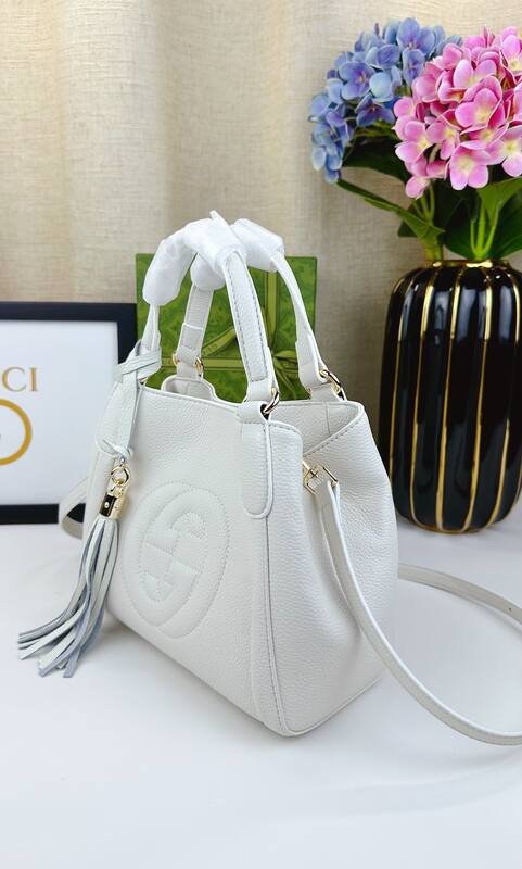 Gucci Soho White leather 23 11 20 shoulder — 1:1 Replica