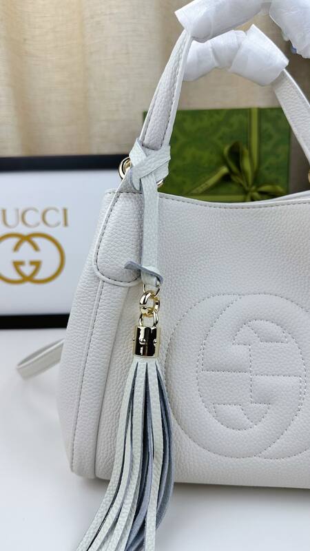 Gucci Soho White leather 23 11 20 shoulder — 1:1 Replica