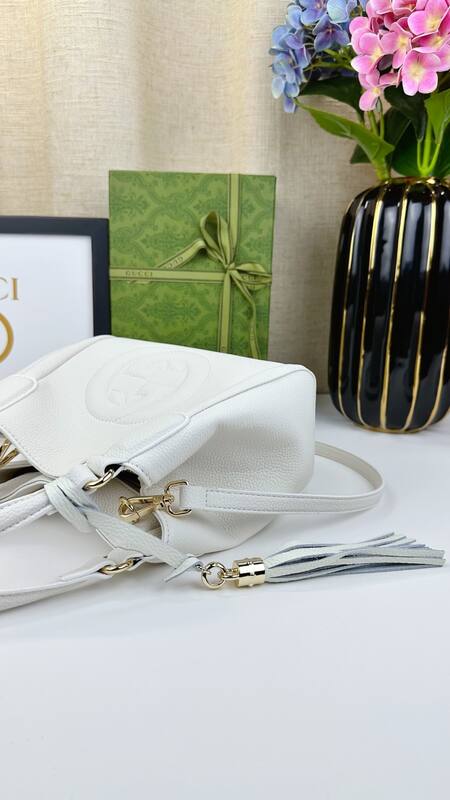 Gucci Soho White leather 23 11 20 shoulder — 1:1 Replica