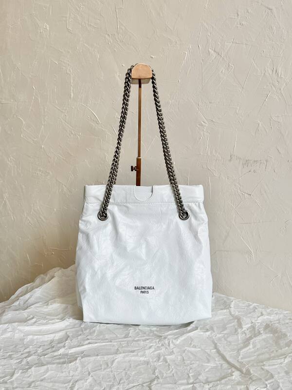 Balenciaga White 25x18x10cm shoulder bag — 1:1 Replica