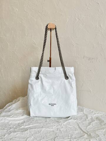Balenciaga White 25x18x10cm shoulder bag 1 1 Replica