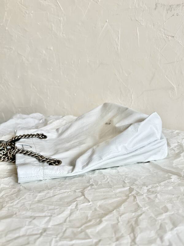 Balenciaga White 25x18x10cm shoulder bag — 1:1 Replica