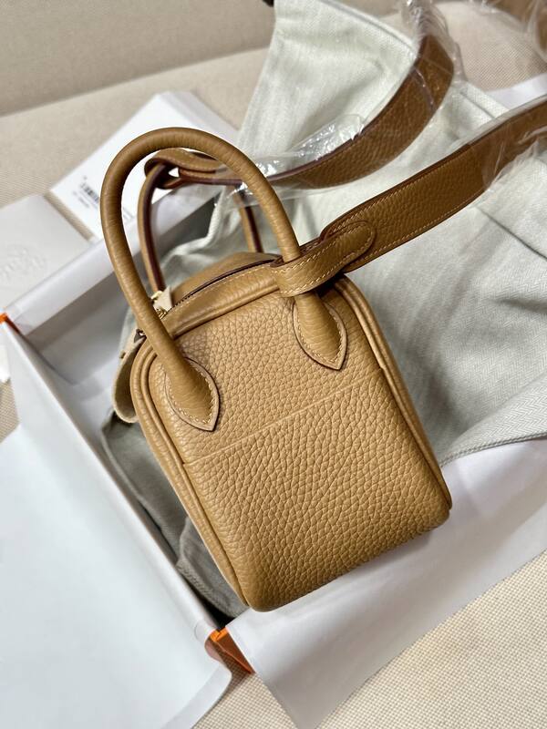 Hermes Lindy Tan mini shoulder — 1:1 Replica
