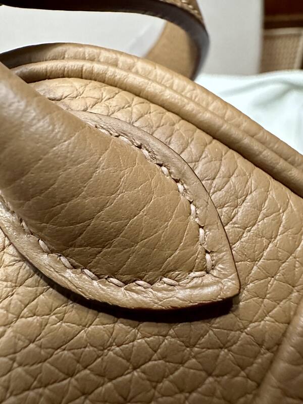 Hermes Lindy Tan mini shoulder — 1:1 Replica