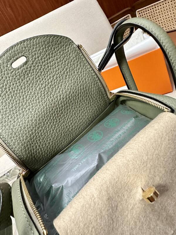 Hermes Bolide Sage green everyday — Premium Replica