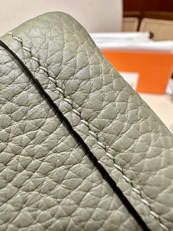 Hermes Bolide Sage green everyday — Premium Replica