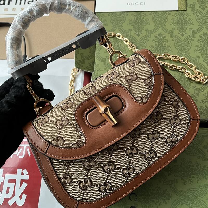 Gucci Brown crossbody — 1:1 Replica