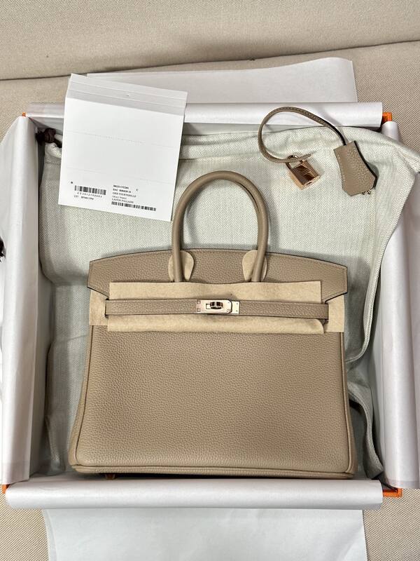 Hermes Birkin 25 Gris Tourterelle everyday — Top Quality Replica