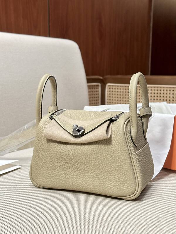 Hermes Lindy Beige mini shoulder — 1:1 Replica