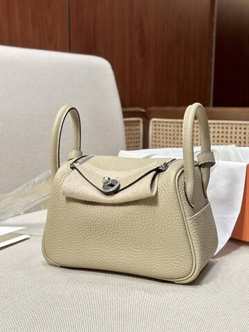 Hermes Lindy Beige mini shoulder 1 1 Replica