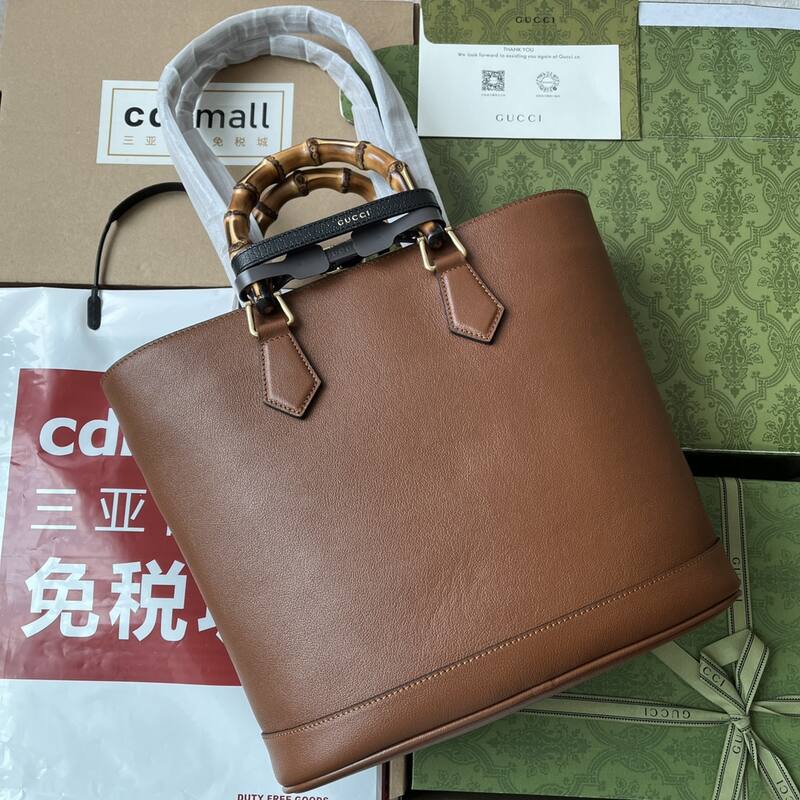 Gucci Diana Brown tote — Premium Replica