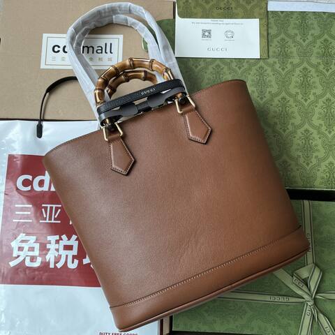 Gucci Diana Brown tote Premium Replica