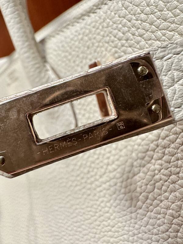 Hermes Birkin 25 Craie Togo 25 handbag — AAA Quality Replica