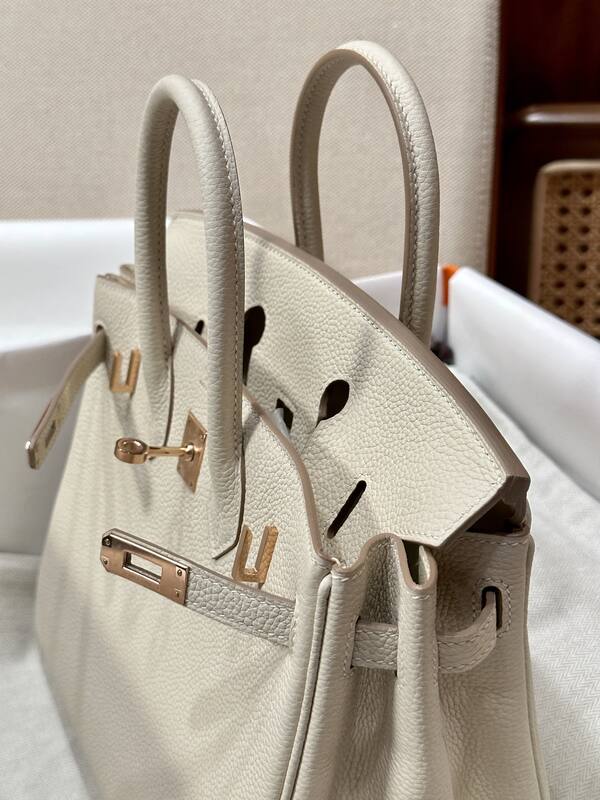 Hermes Birkin 25 Craie Togo 25 handbag — AAA Quality Replica